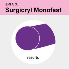 Surgicryl Monofast viol. monof. USP 2 2,5m 