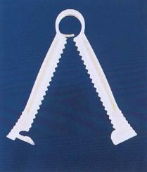 Nabelschnurklemme, einzeln steril verpackt, beige, 100St. 