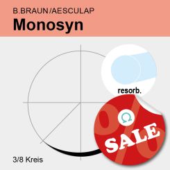 Monosyn ungef. monof. USP 5/0 45cm, DSMP13 