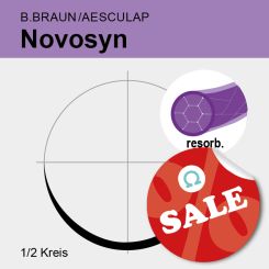 Novosyn viol. gefl. USP 4/0 70cm, HR22 