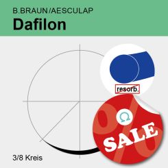Dafilon blau monof. USP 5/0 45cm, DGMP19 