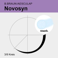 Novosyn ungef. gefl. USP 4/0 45cm, DSMP24 