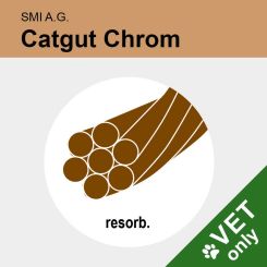 Catgut chrom USP 3 1,5m 