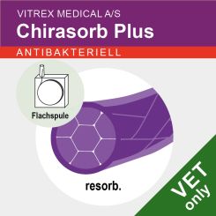 Chirasorb Plus viol. braid. USP 2/0 25m bottle 