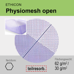Physiomesh open 10 x 10cm 
