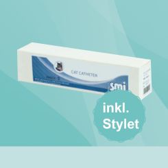 Harnkatheter Katzen Polyethylene 1,0mm x 13cm 3FG mit Stylet 