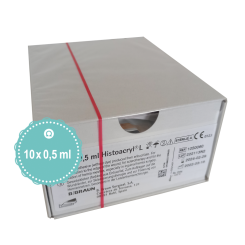 Histoacryl Gewebekleber farblos 10x0,5ml 