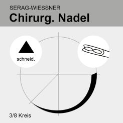 Federöhrnadel  steril DS-24              4D 