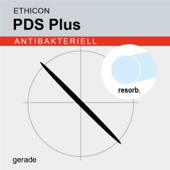 PDS Plus ungef. monof. USP 4/0 70cm, KS 