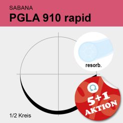 SABANA PGLA 910 rapid ungef. gefl. USP 3/0 45cm, HS19 