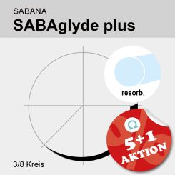 SABAglyde plus ungef. monof. USP 4/0 45cm, DS13 Truprime 
