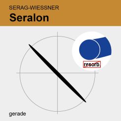 Seralon blau monof. USP 5/0 50cm, GR20 