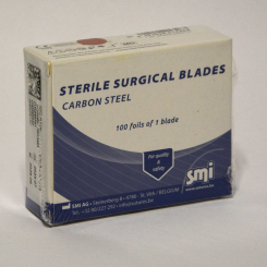 Skalpellklingen steril - Figur 15c 