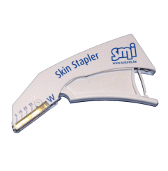 10 x Einmal-Hautklammergerät mit je 35 Stück Hautklammern 