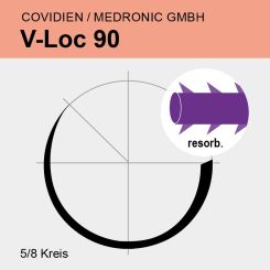 V-Loc 90 viol. USP 3/0 15cm, GU-46 