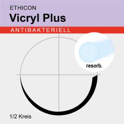 Vicryl Plus ungef. gefl. USP 0 70cm, OS4 