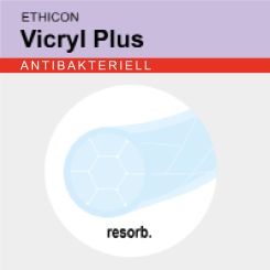 Vicryl Plus ungef. gefl. USP 2/0 5x70cm 