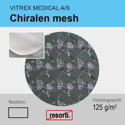 Chiralen mesh 6 cm x  11 cm 