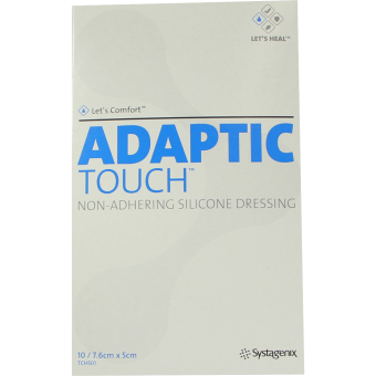 Adaptic Touch 5x7,6 cm nichthaftende Sil.Wundauflage 