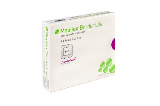 Mepilex Border Lite Schaumverb.4x5 cm steril 
