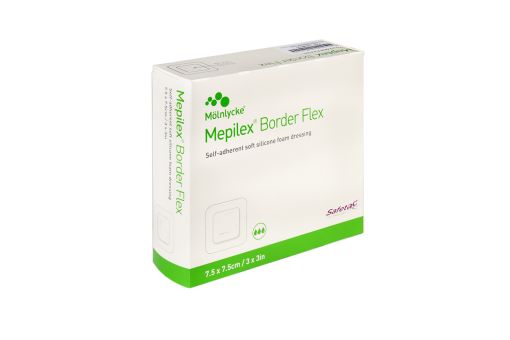 Mepilex Border Flex Schaumverb.haft.7,5x7,5 cm 