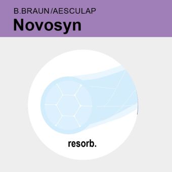 Novosyn ungef. gefl. USP 3/0 3x45cm 