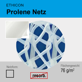 Prolene Netz 15x15 cm 