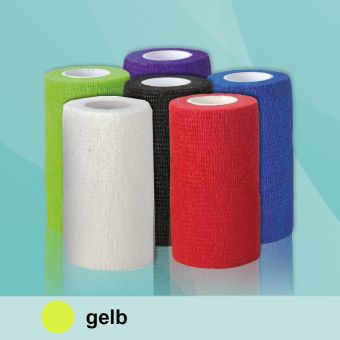 Flex-Bandage 2,5cm x 4,5m gelb 