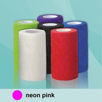 Flex Bandage 10cm x 4,5m neon pink 