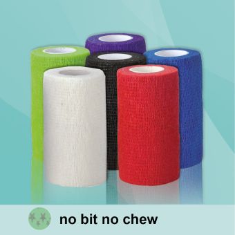 Flex Bandage bitter 'No bit no chew' 7,5cm x 4,5m grün Stern 