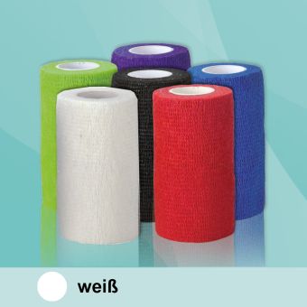 Flex Bandage 7,5cm x 4,5m weiß 