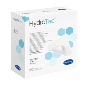 HydroTac transparent Hydrogelverband 10x10 cm steril 