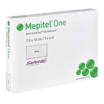 Mepitel One 7,5x10 cm Silikon Netzverband 