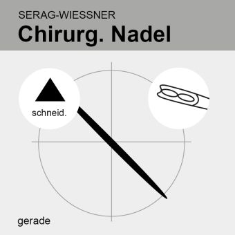 Federöhrnadel  steril GS-45              4D 