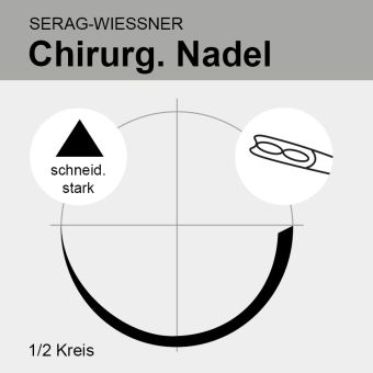 Federöhrnadel  steril HSX-34             4D 