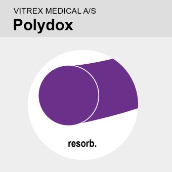 Polydox viol. monof. USP 0 25m, bottle 