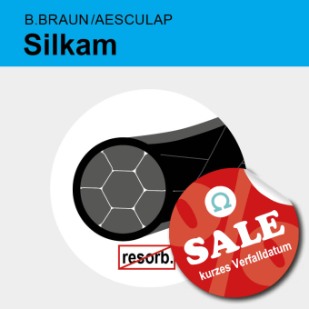 Silkam schwarz gefl. USP 1 5x45cm 