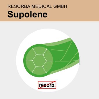 Supolene grün gefl. USP 0 5x50cm 