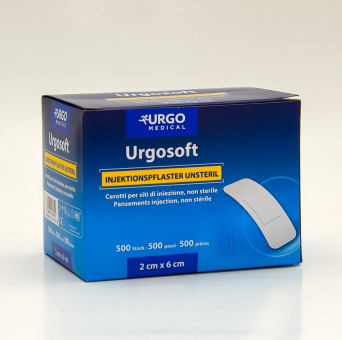 Urgosoft Injektionspflaster 2x6 cm Pflaster 