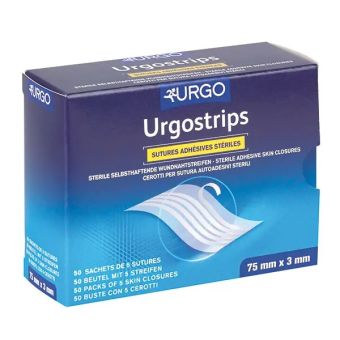 Urgostrips steril 3x75 mm 